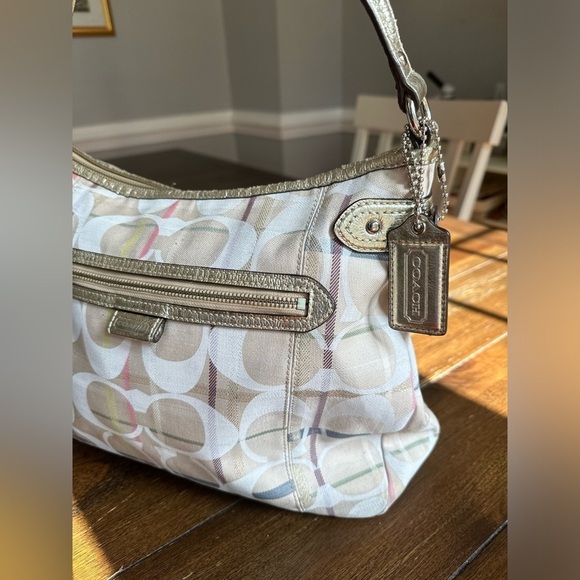 Coach signature logo shoulder bag - Picture 7 of 16